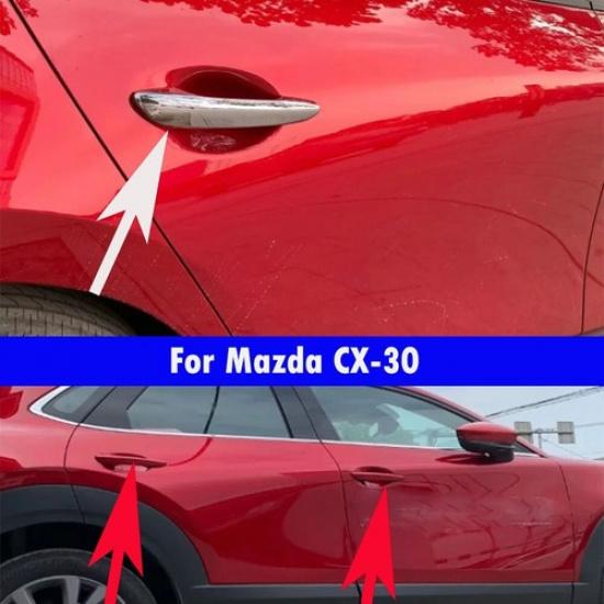 4. Car four door handle decorative strip For Mazda CX-30 -2024