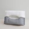 Cotton Fabric Cervical Support Pillow - Concave Design for Neck & Spine Protection