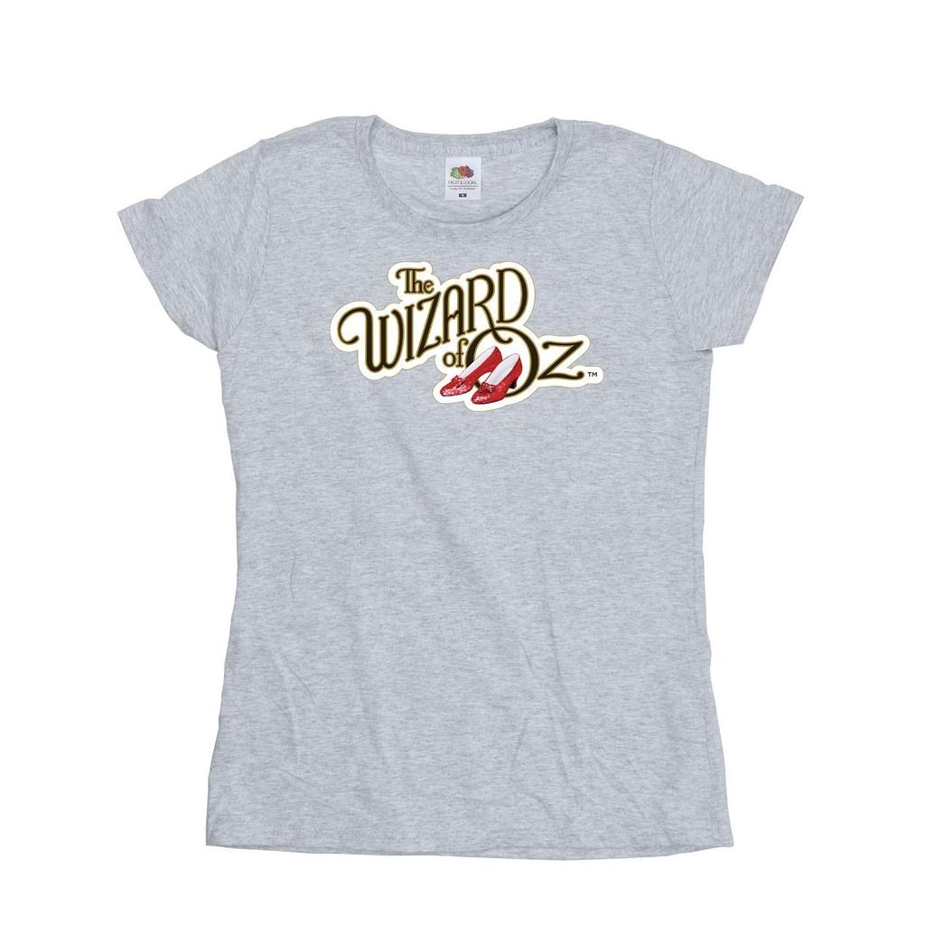 The Wizard Of Oz Womens/Ladies Shoes Logo Cotton T-Shirt