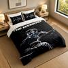 3Pcs Bedding SetThe Weeknd Soft Bed Sheet and Two Pillowcases Home Bedroom Decor