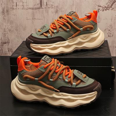 Nuove Sneakers Autunnali da Uomo Scarpe da Uomo Comode con Plateau Tendenza 2024 Scarpe Vulcanizzate con Lacci Sneakers Casual Bianche Zapatillas