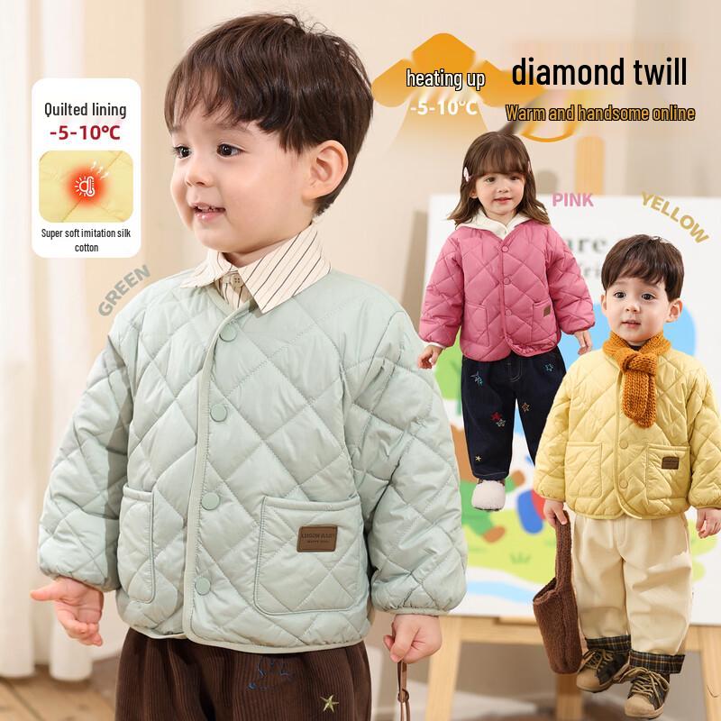 LUSON Baby Girls Winter Padded Jacket 110