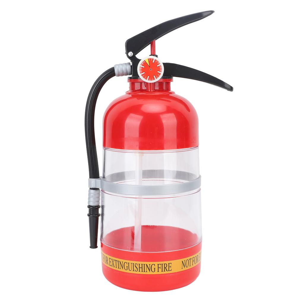 Liquor Dispenser 2L Plastics Portable Extinguisher Shape Wine Dispenser for Bar Restaurant Hotel KTV