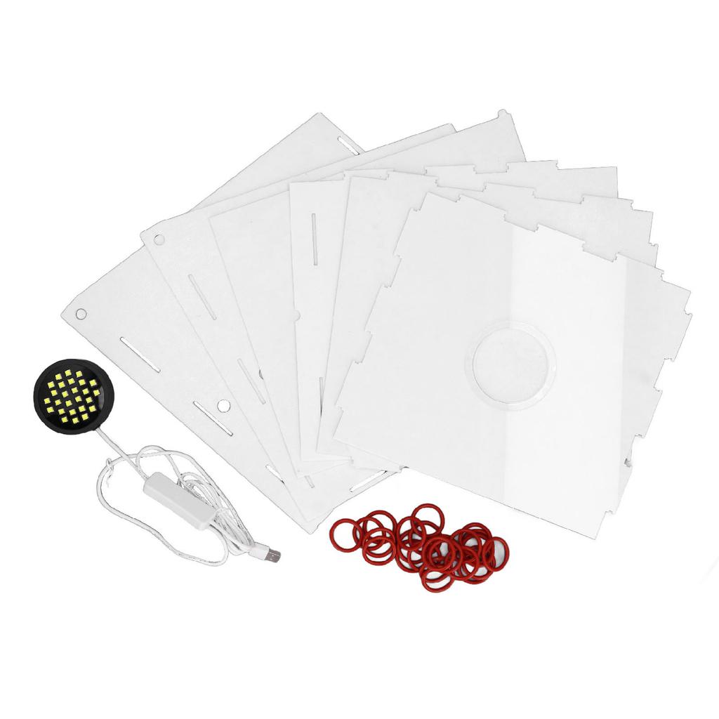 UV Resin Curing Box UV Curing Light Box Large Size UV Curing Station for 3D Printer Machine