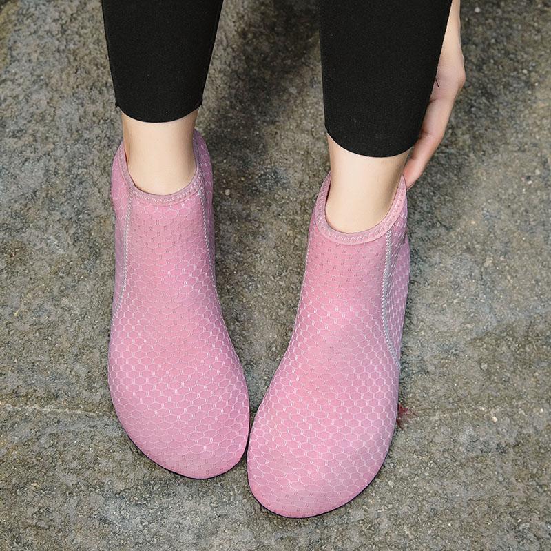 

Синие мужские аквашузы Женские носки для дайвинга Высокие ботинки для плавания босиком Водные туфли для плавания Вверх по течению Пляжные туфли для ходьбы Серфинг Морской дайвинг 38-39