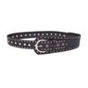 PU Leather Women's Waist Belt Studded Design Dress Jeans Waistband  Jeans Accessory