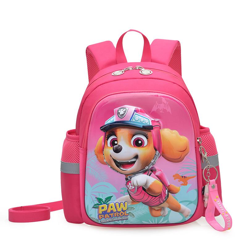 Kindergarten Cartoon Cute Backpack Fashionable New Letter Print Double Shoulder Bag Anime Outdoor Storage Children'S Backpack