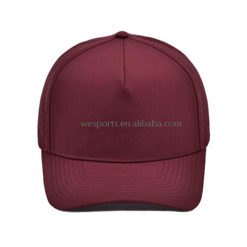 Custom Waterproof Caps High Quality 3D Embroidery Logo 5 Panel Baseball Cap Curved Brim Sport Golf Hat for Outdoor Events