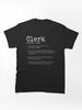 Clerks Clerk Definition in white Classic T-Shirt