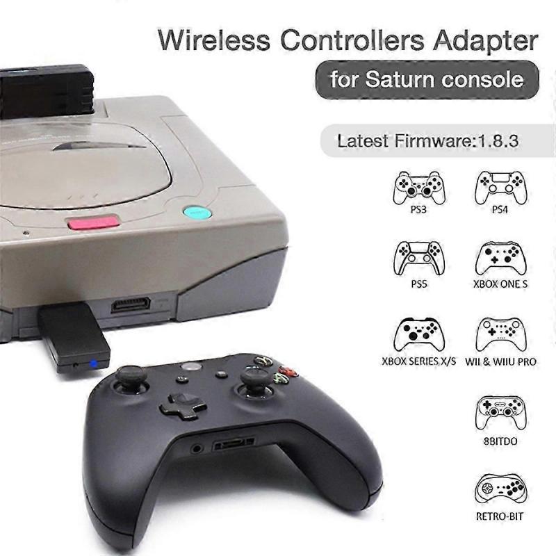 Bluetooth Wireless Controller Adapter for Joy-Con - Blue Gaming Accessory for Nintendo Switch