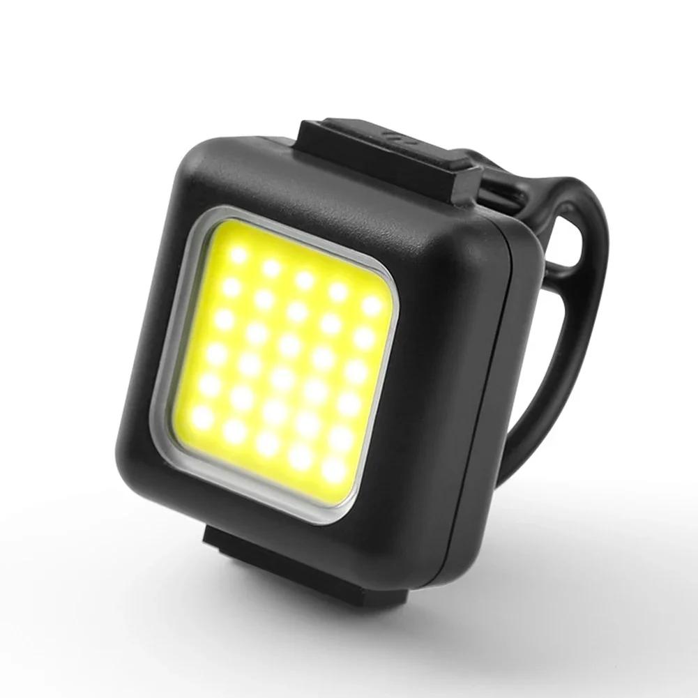 Huntmaster Bicycle Front Rear Lamp Rechargeable Waterproof COB LED Warning Bike Cycling Light Cycling Accessories