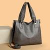 2025 Women's Vintage PU Leather Crossbody Tote—Soft, Versatile, and Stylish