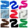2M Turkiet Maraboufjädrar Boa 38g-90g Färgad Plumas Klänning Sjal DIY Hantverk Bröllopsscarf Dekor Sömnad Kostymdekorationer Tillbehör