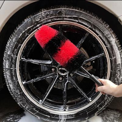 Car Wheel Wash Brush Truck Motor Engine Grille Cleaner Brush Tire Wash Rim Cleaning Tool Easy Cleaning