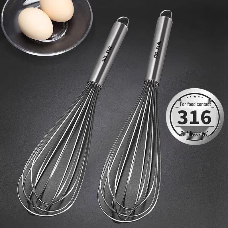 Zhao Ran 316L Stainless Steel Manual Egg Whisk Set