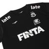 [Finta] Men's Soccer Short-Sleeve Practice Shirt FT4441 (0500) Black M