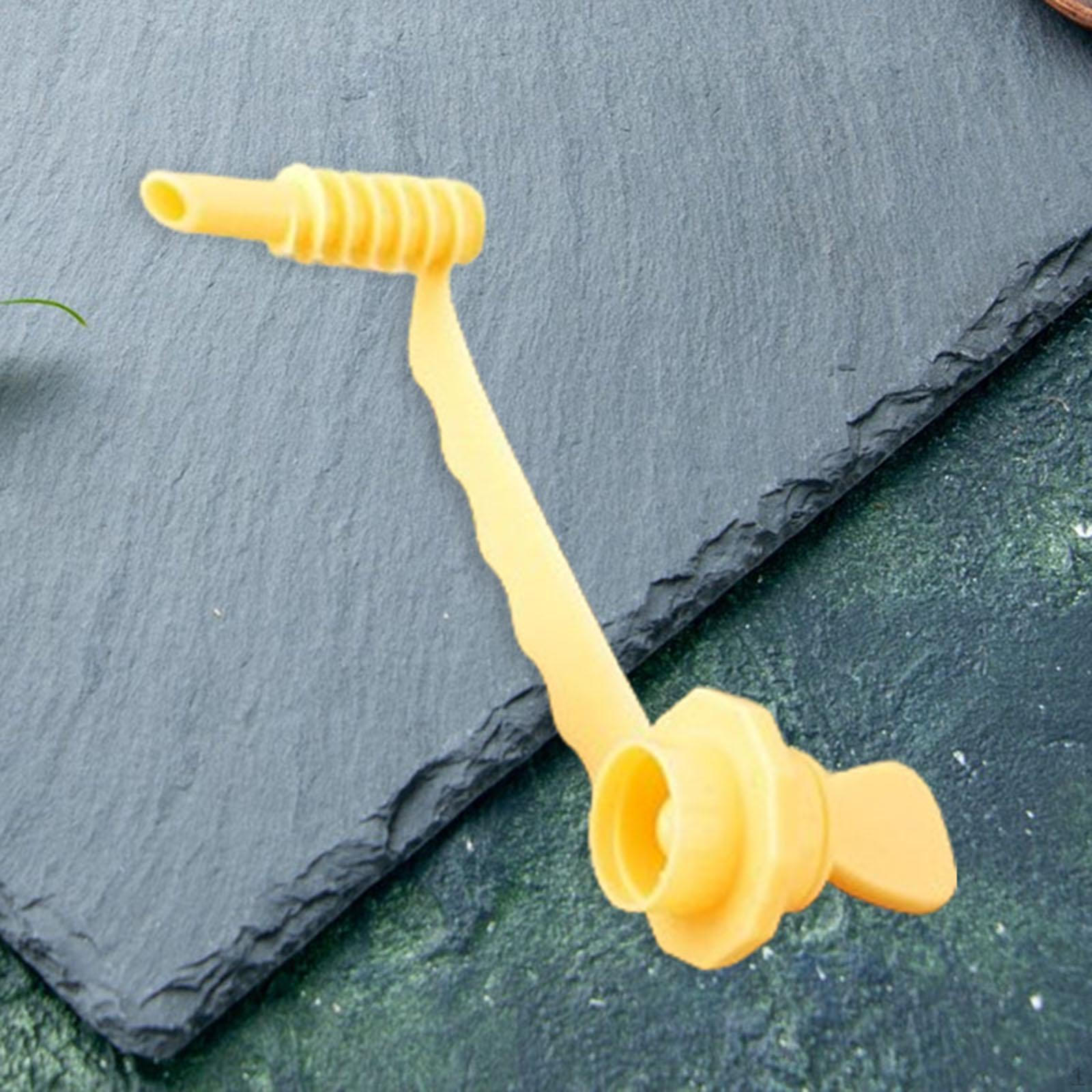 

Handheld Spiral Potato Cutter Multipurpose Easy Use Twisted Food Slicer for Outdoor жовтий