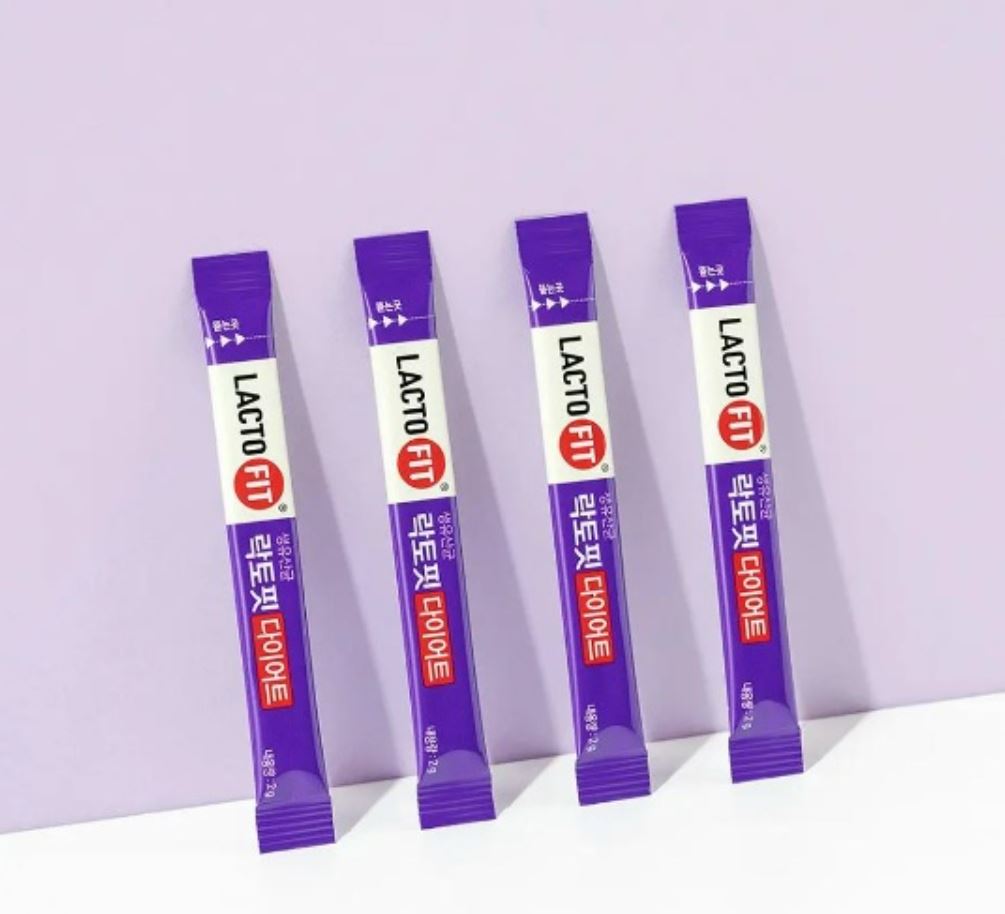 LACTO-FIT Diet 60 Sticks - Korean Probiotic Dietary Supplement (120g)