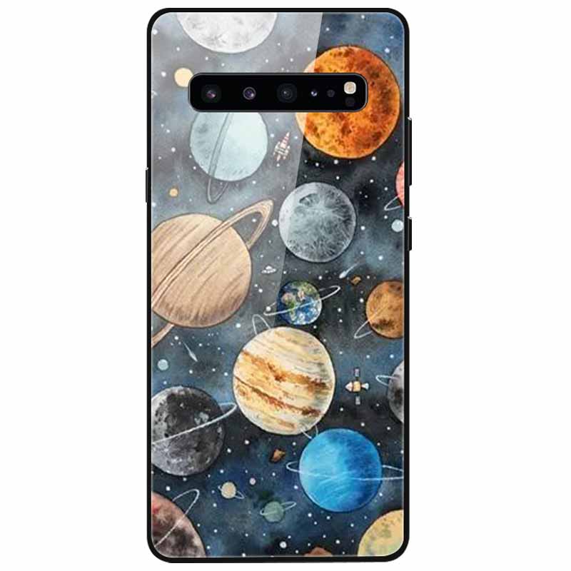 Tempered Glass Case For Samsung S10 / S 10 Plus / S10e Cover Luxury Hard Back Covers for Samsung Galaxy S10Plus S 10e Coque Cool