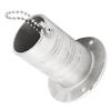 Stainless Steel Deck Funnel Water Oil Inlet Fill Filler Port Boat Gas Fuel   Cover Part