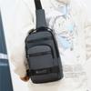Multi Pockets Sports Message Bag Cloth Crossbody Bag Fashion Men Chest Bag Boys