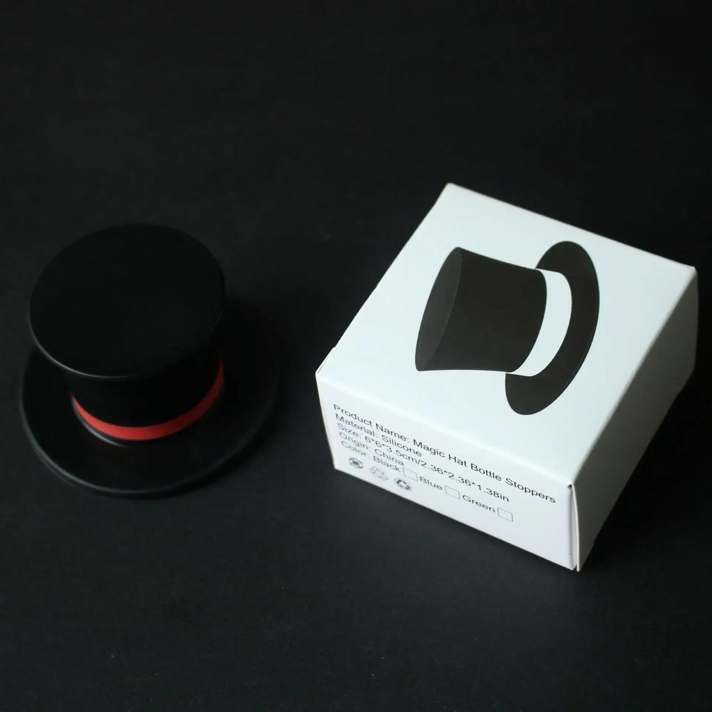 Auslaufsicherer Wiederverwendbarer Silikon Flaschenverschluss Kappe Korken Stopfen Abdeckung für Wein, Champagner, Whiskey - Bar Barkeeper Zubehör