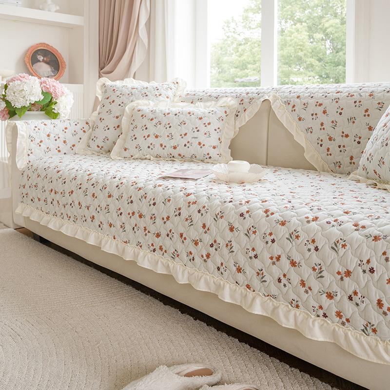 

Small Fresh Sofa Cushion, Universal In All Seasons, Simple Modern Light Luxury Seat Cushion, Sofa Cover Cover, Pastoral Style 70*70cm