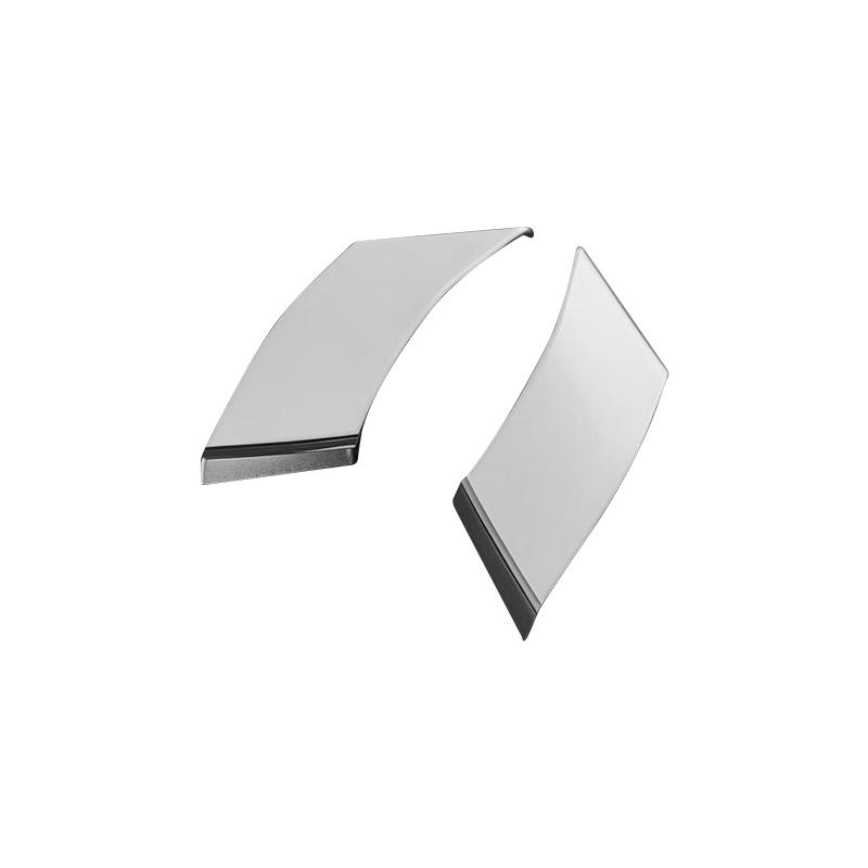 

ABS автомобиля колонна двери зеркало оконное стекло наклейки крышка передняя боковая накладка для Toyota RAV4 XA50-2022 2023 серебряный