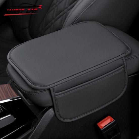 30.5*20CM Black Auto Car Armrest Cushion Cover Center Console Box Pad Protector