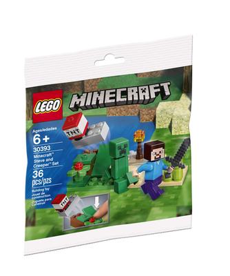 LEGO 30393 Minecraft Steve e Clipper