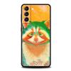 Süßes Tier Waschbär Handyhülle Für Samsung Galaxy S24 S23 S22 S20 S21 FE Ultra S24 S23 S10 S10E S9 S8 Plus 5G Handyhülle Taschen