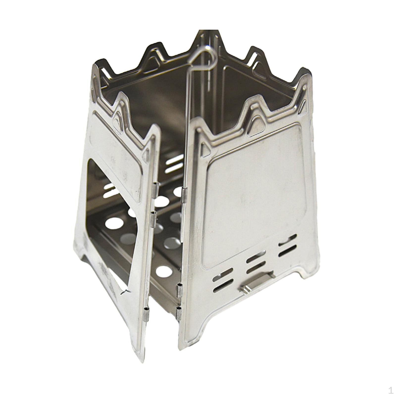 

Detachable BBQ Grill Burner Folded Campfire for Beach Picnics Garden