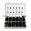 240PCS Universal Car Snap Fasteners - Plastic Clips & Rivets for Ford, Honda - 12 Types