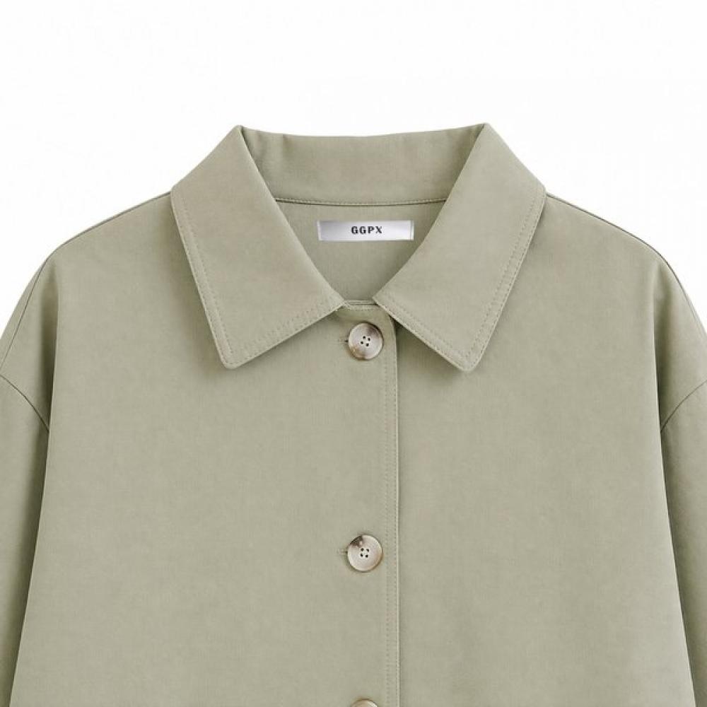 Ggpx New York Single Strap Trench Coat Gq8ct001f