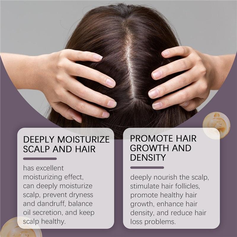 Reines Batana Haaröl Anti-Haarausfall Kopfhautbehandlung Glättend Frizz Reparatur Geschädigtes Haar Nährendes Wachstum Haarspülung