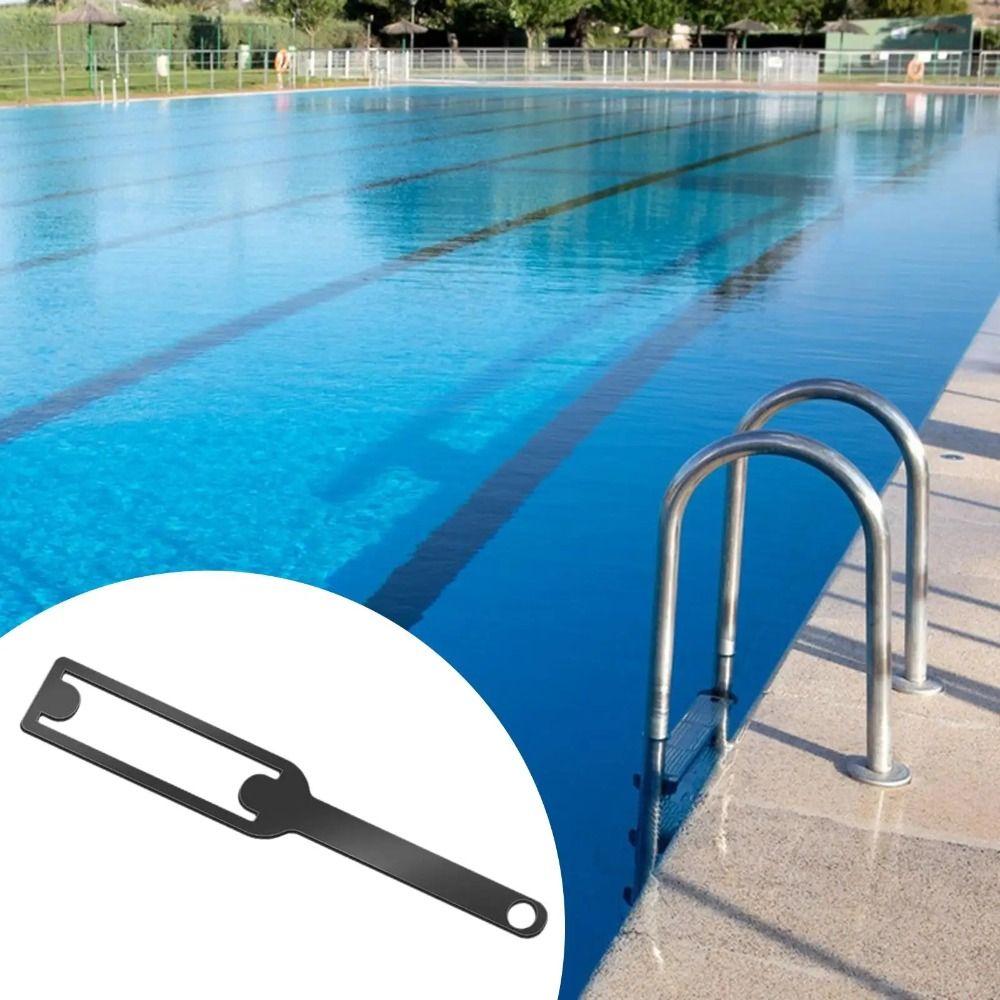 Metal Lid Removal Wrench Durable Swimming Pool Wrench Filter Pump Cover Removal Wrench  Pumps