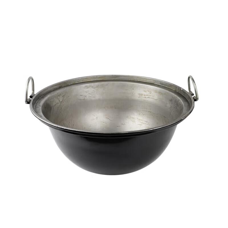 30L Outdoor Iron Pot with Lid