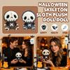 Halloween Plush Skeleton Doll Soft Stuffed Toy Decorative Figure for Seasonal Display Indoor Use Suitable for Various Settings