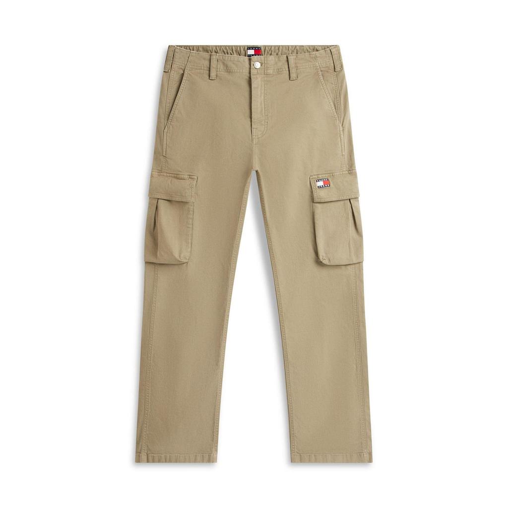 Tommy Jeans Mens Otis Canvas Cargo Trousers