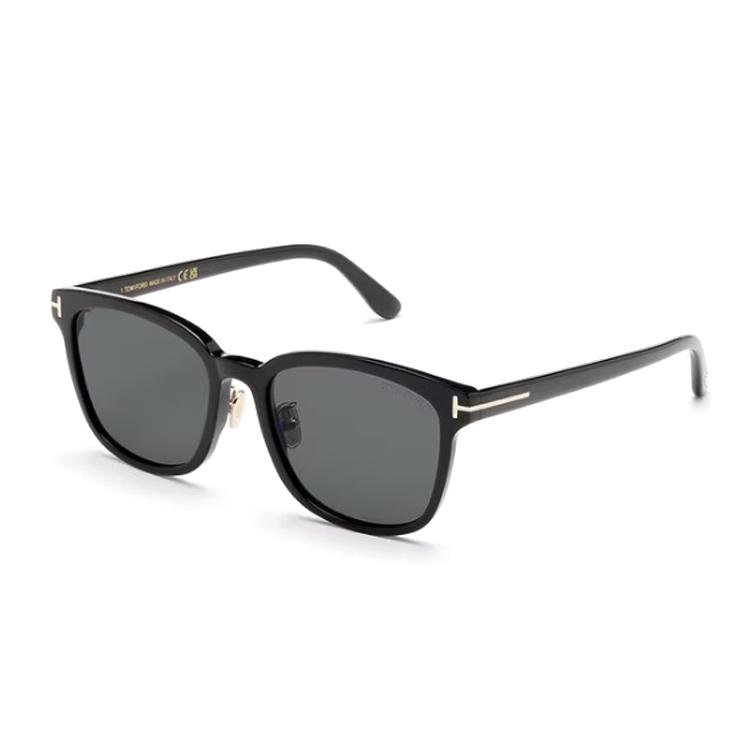 

TF Solid Color Design Acetate Rectangular Sunglasses Unisex sunglasses Black TF1131K5401A Basic Packaging-Eyeglass Case+Box
