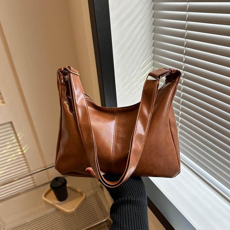 Trendy Korean Style Fashionable Pu Tote Shoulder Bag For Women With Spacious Design
