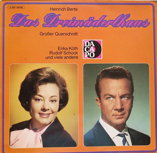 

LP Record HEINRICH BERT ERIKA KTH RUDOLF Das Dreimderlhaus Groer Querschn C04728133 DACAPO Germany Classical Used