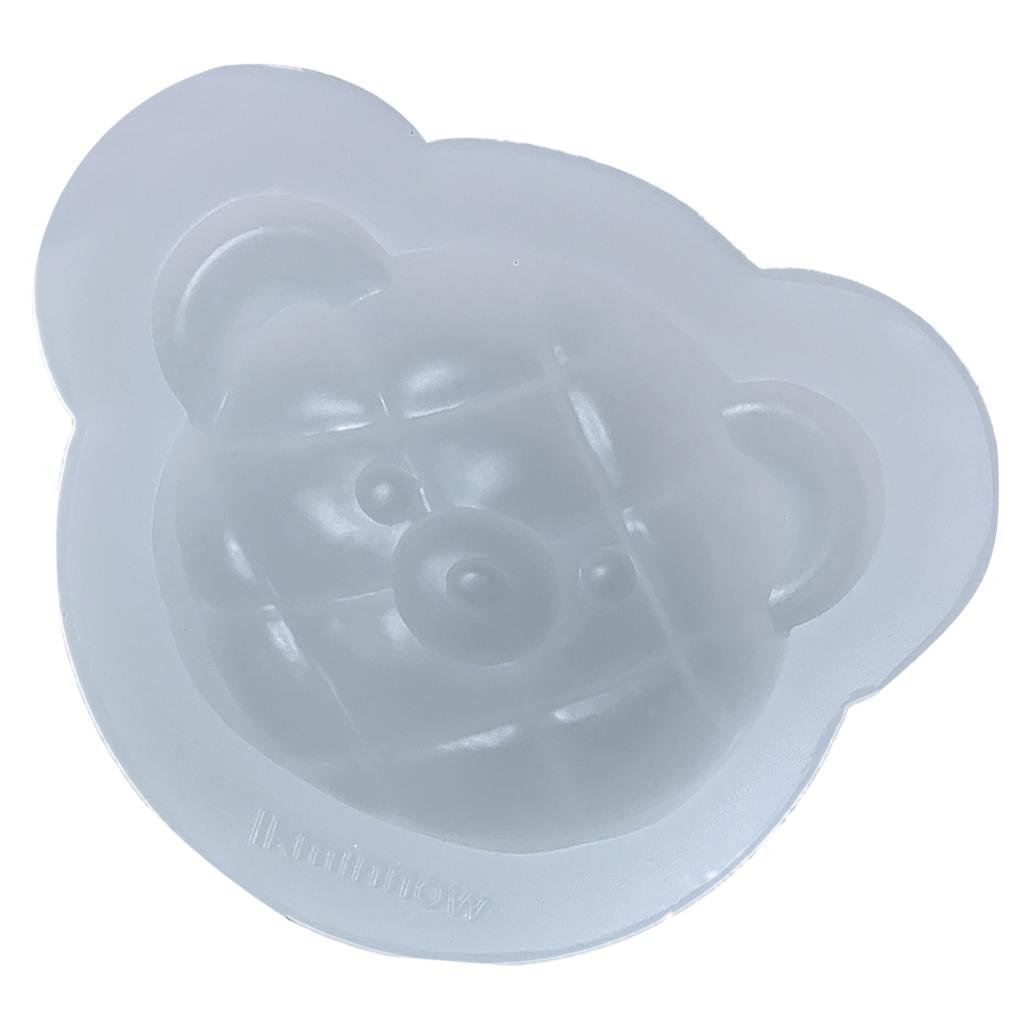 Geometry Pineapple Bag Ornament Silicone Epoxy Resin Mold DIY Bear Keychain Pendant Jewelry for Bag Decorations Craft