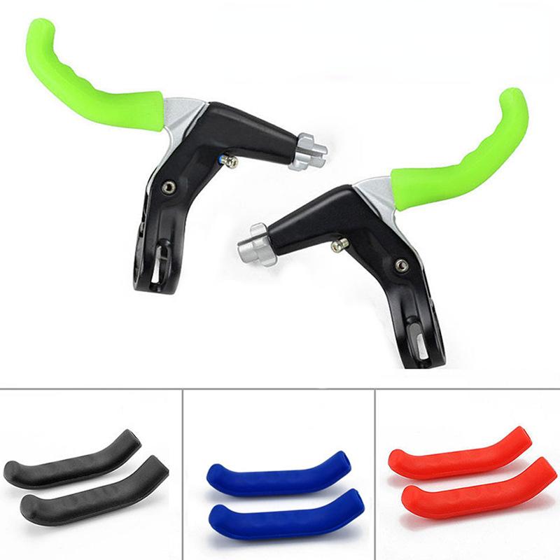 Bicycle Brake Handle Gloves Mountain Road Folding Bike Brake Protect Cover Silicone Cover