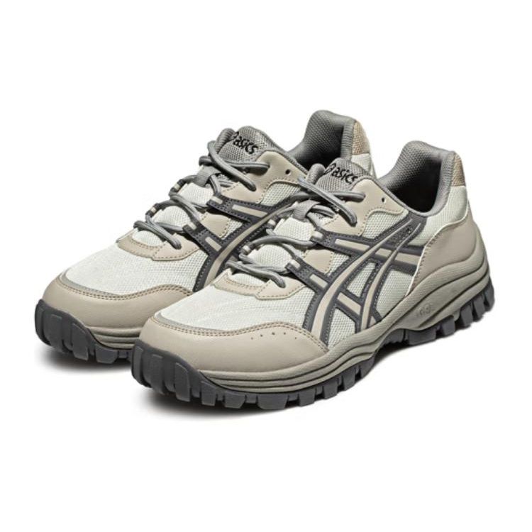 Asics Gel-Csl 02 Fashion Comfortable Shock Absorbing Durable Low-Top Casual Running Shoes Unisex Sneaker White Gray 1203A552-100