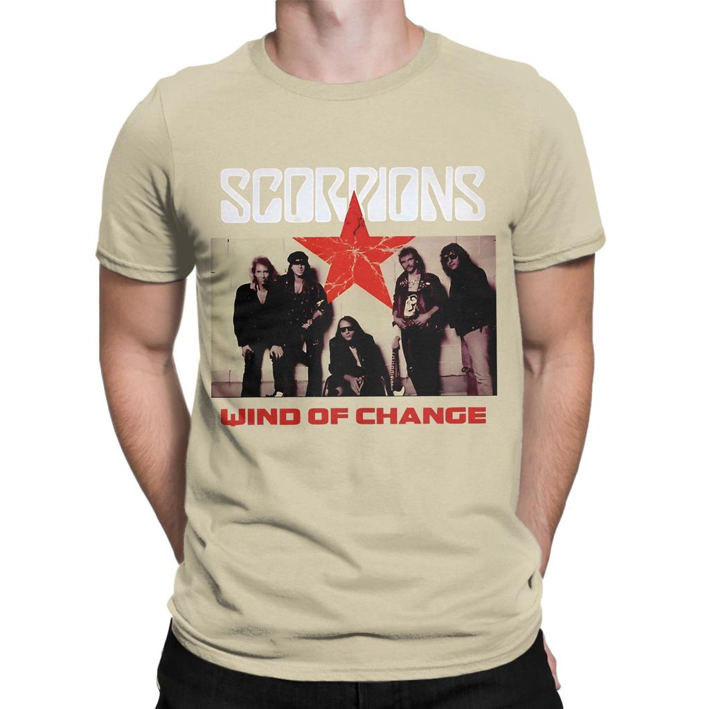 Realistic Scorpions Scorpions Scorpions Scorpions Scorpions Scorpions Funny 100 Cotton Tshirt Scorpions Tees Tops For Unisex