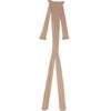 Little Matchmaker Men's Large Velvet Bodysuit - Super Soft 120D One-Piece Full Coverage Stockings