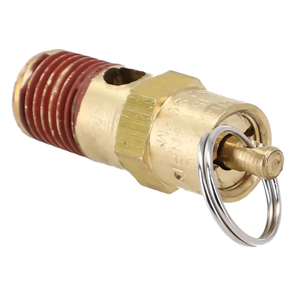 Nowy zawór bezpieczeństwa ciśnienia wylotowego kompresora powietrza 1/4'' NPT Zbiornik Pop-Off 125 PSI 135 PSI 175 PSI 200 PSI 250 PSI 270 PSI