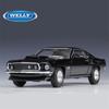 Welly 1/24 Ford Mustang 1969 Boss 429 Alloy Sports Car Model Diecasts Metal Toy Racing Car Model Simulation Kids Gift Decoration