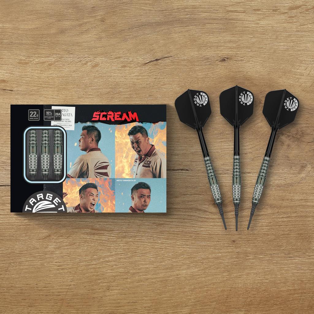 TARGET PRIME SERIES SCREAM 19G SOFT TIP Soft Tip 90% (Scream Darts)